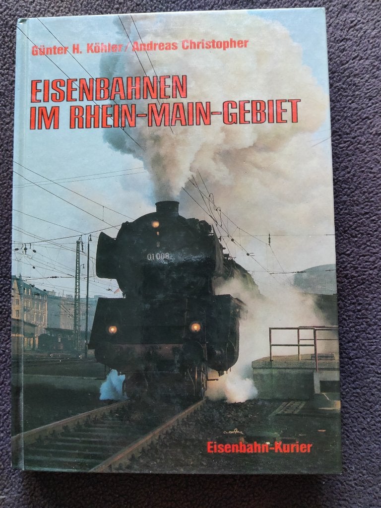 Eisenbahnen im Rhein-Main-Gebiet., Verzamelen, Ophalen of Verzenden, Zo goed als nieuw, Trein, Boek of Tijdschrift