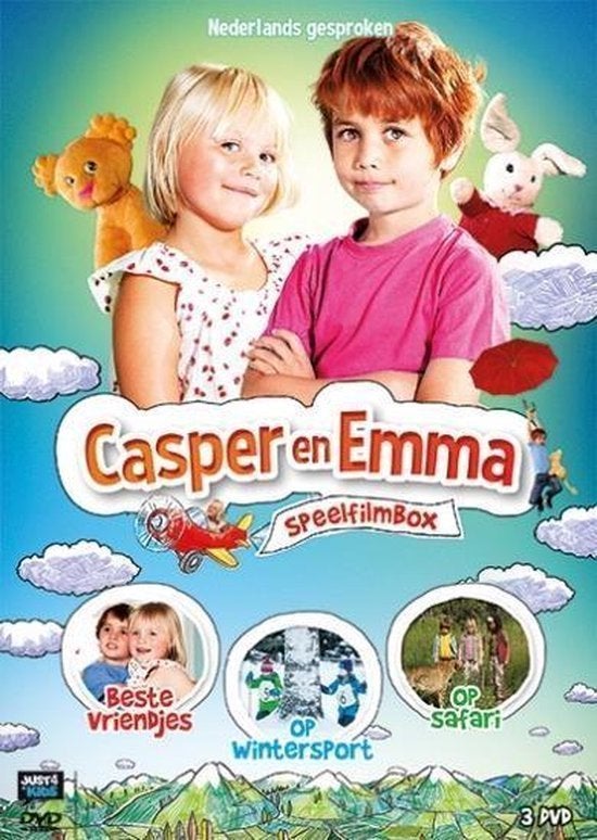 DVD Casper En Emma - Speelfilmbox, Avontuur, Alle leeftijden, Zo goed als nieuw, Film