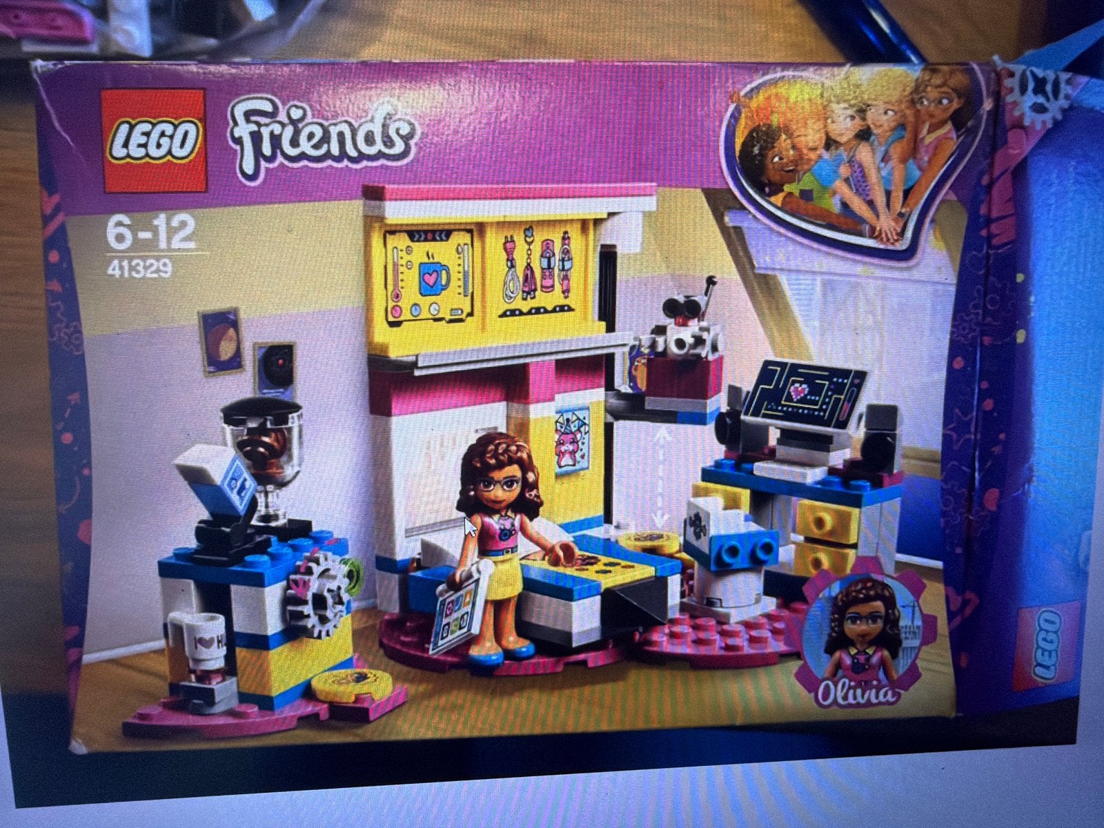 Lego Friends Olivia's Creatieve Lab 41329 (compleet), Ophalen of Verzenden, Gebruikt, Overige merken