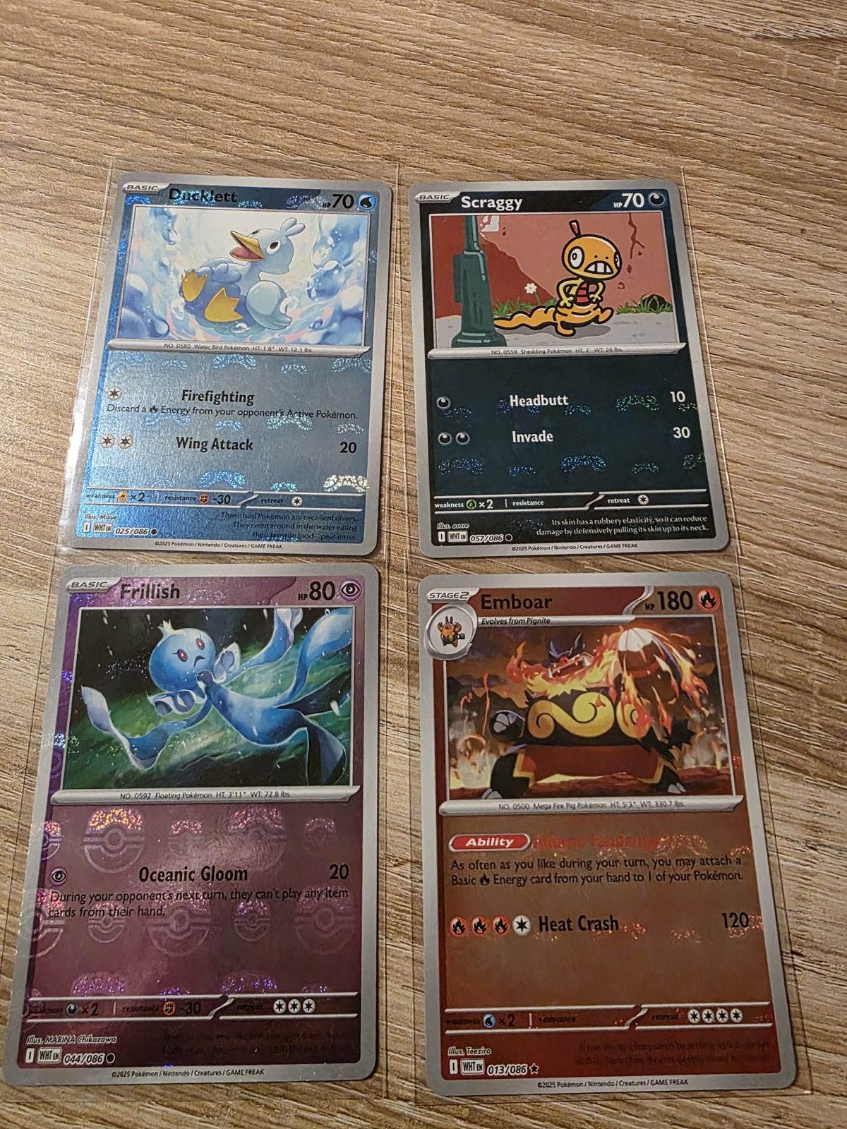 White Flare Masterball Pokémon kaarten, Verzenden, Zo goed als nieuw, Meerdere kaarten, Foil