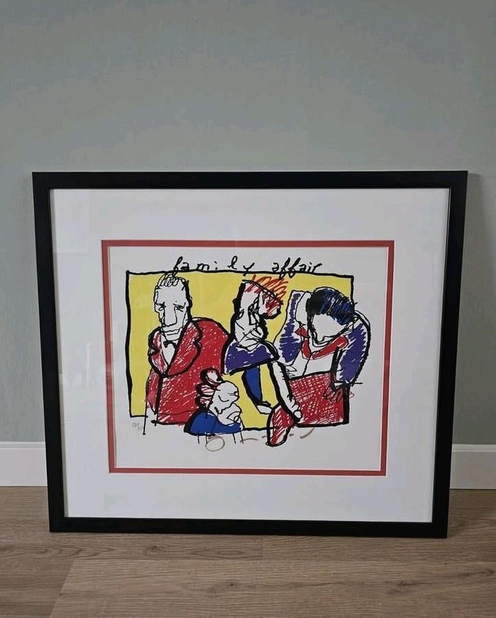Herman Brood, zeefdruk, Family Affair, Ophalen