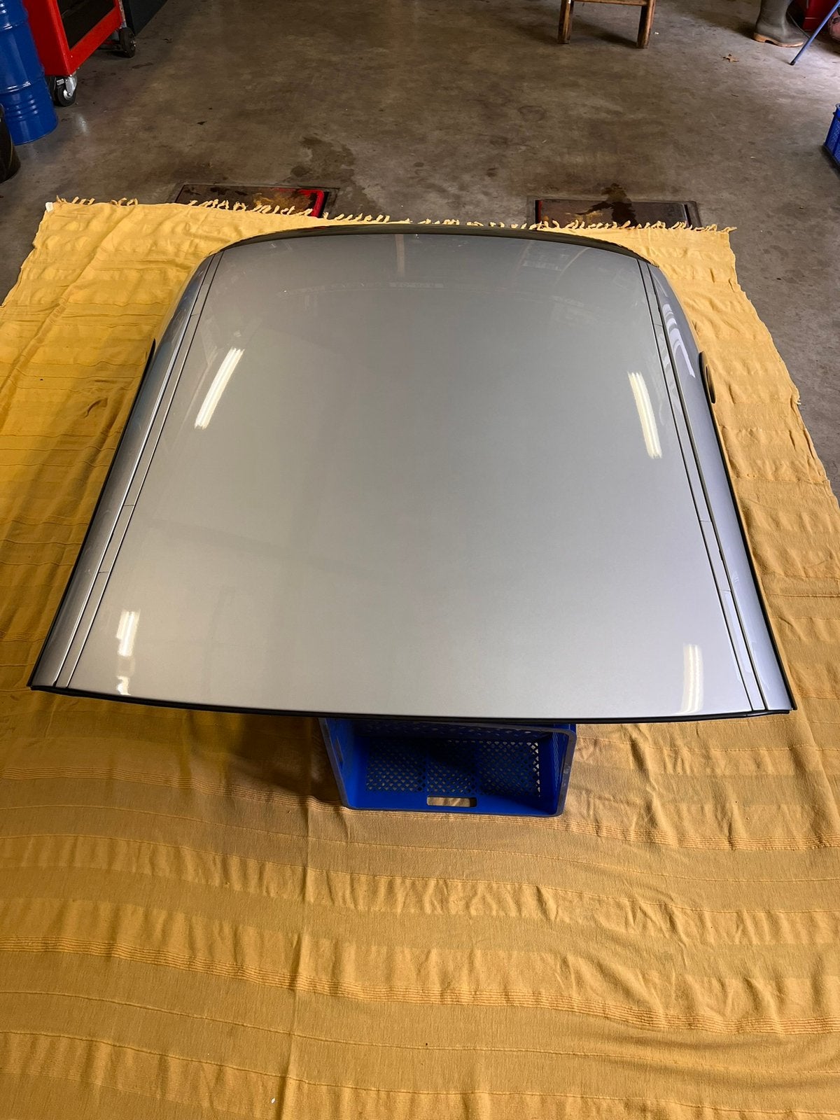 Titansilber metallic hardtop  BMW E46, Auto-onderdelen, Ophalen, Voor, BMW, Achterklep