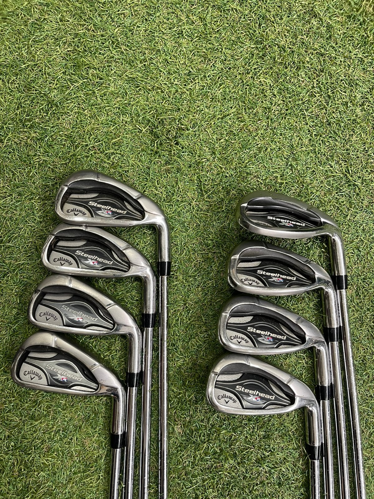 Callaway XR steelhead ijzerset 4-9,pw,sw (regular), Set, Gebruikt, -, Ophalen of Verzenden