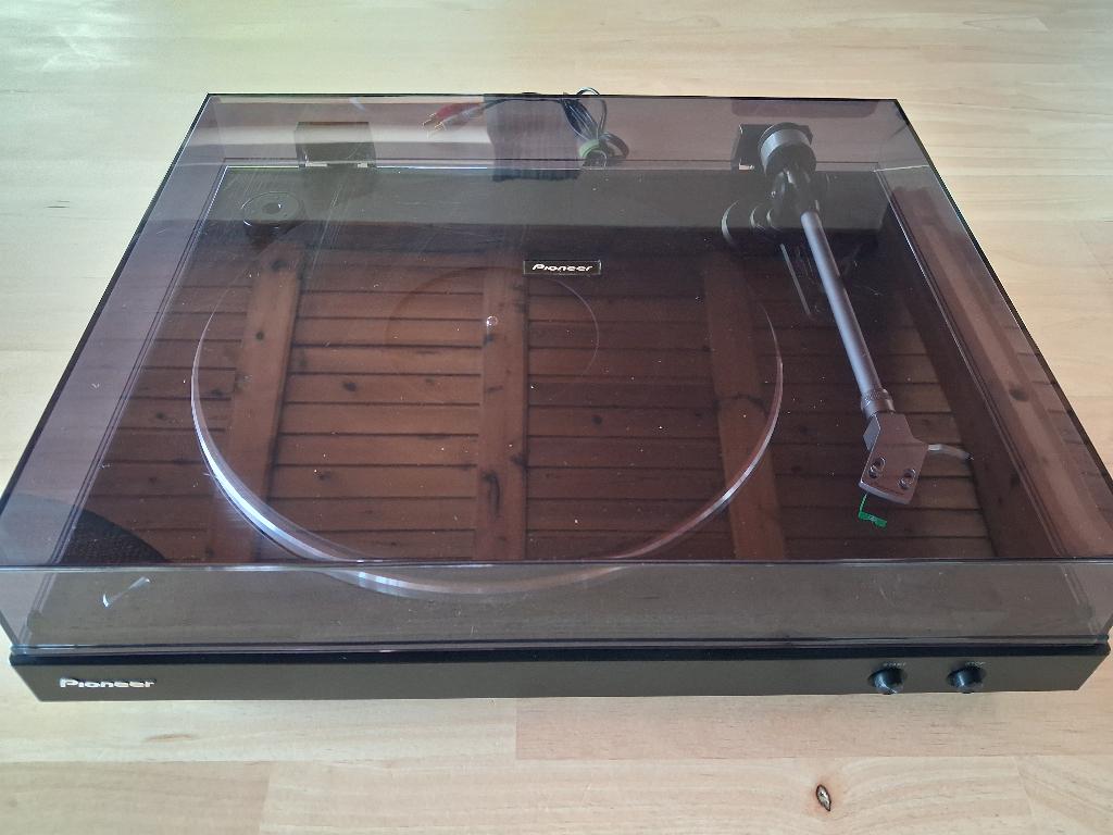 Pioneer PL-30-K met Audio Technica AT95E element, Audio, Tv en Foto, Platenspelers, Ophalen, Automatisch, Zo goed als nieuw, Pioneer