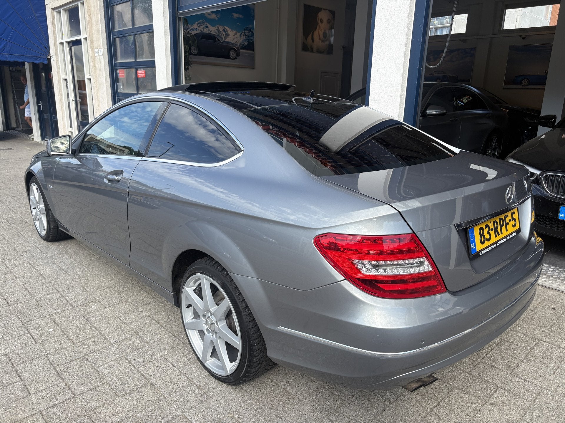 Mercedes-Benz C-Klasse Coupé 180 NL AUTO/PANORAMA/LEDER, Euro 5, 4 stoelen, 1796 cc, Origineel Nederlands