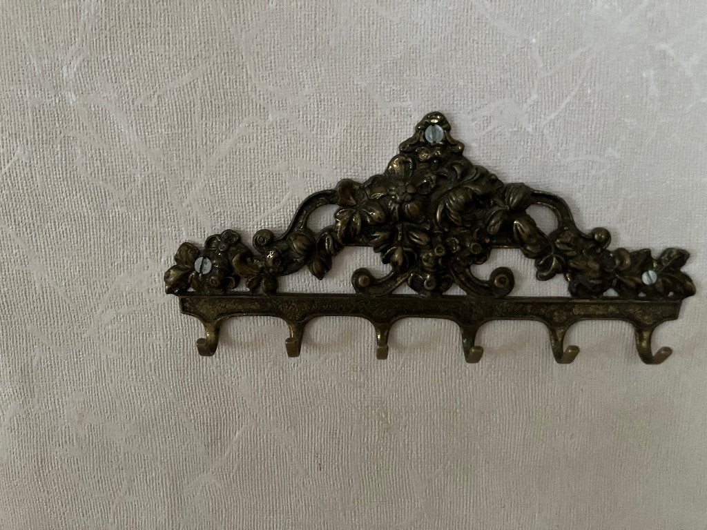 Antieke sleutelhouder 20 cm koper, Ophalen of Verzenden