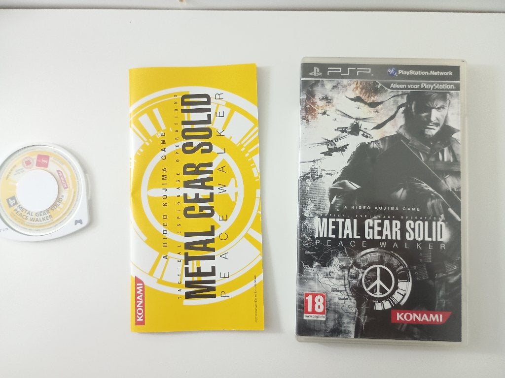 Metal Gear Solid peace walker, Avontuur en Actie, Vanaf 18 jaar, 1 speler, Ophalen of Verzenden