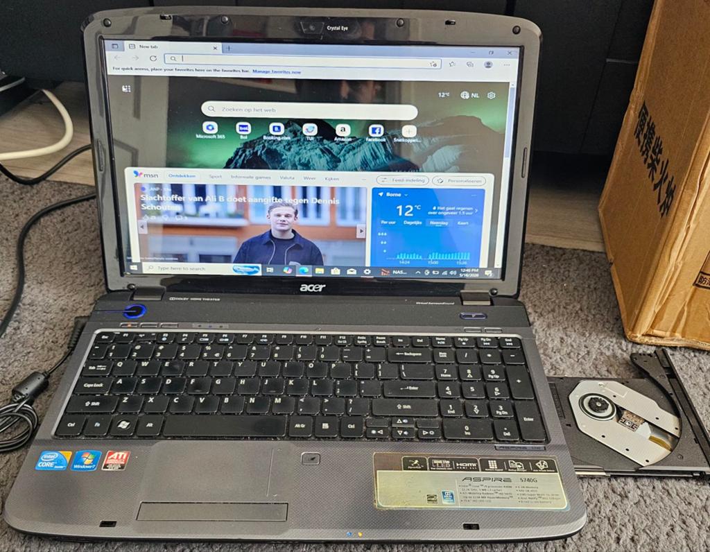 Acer aspire Core i5 laptop, Computers en Software, Vintage Computers, Ophalen of Verzenden