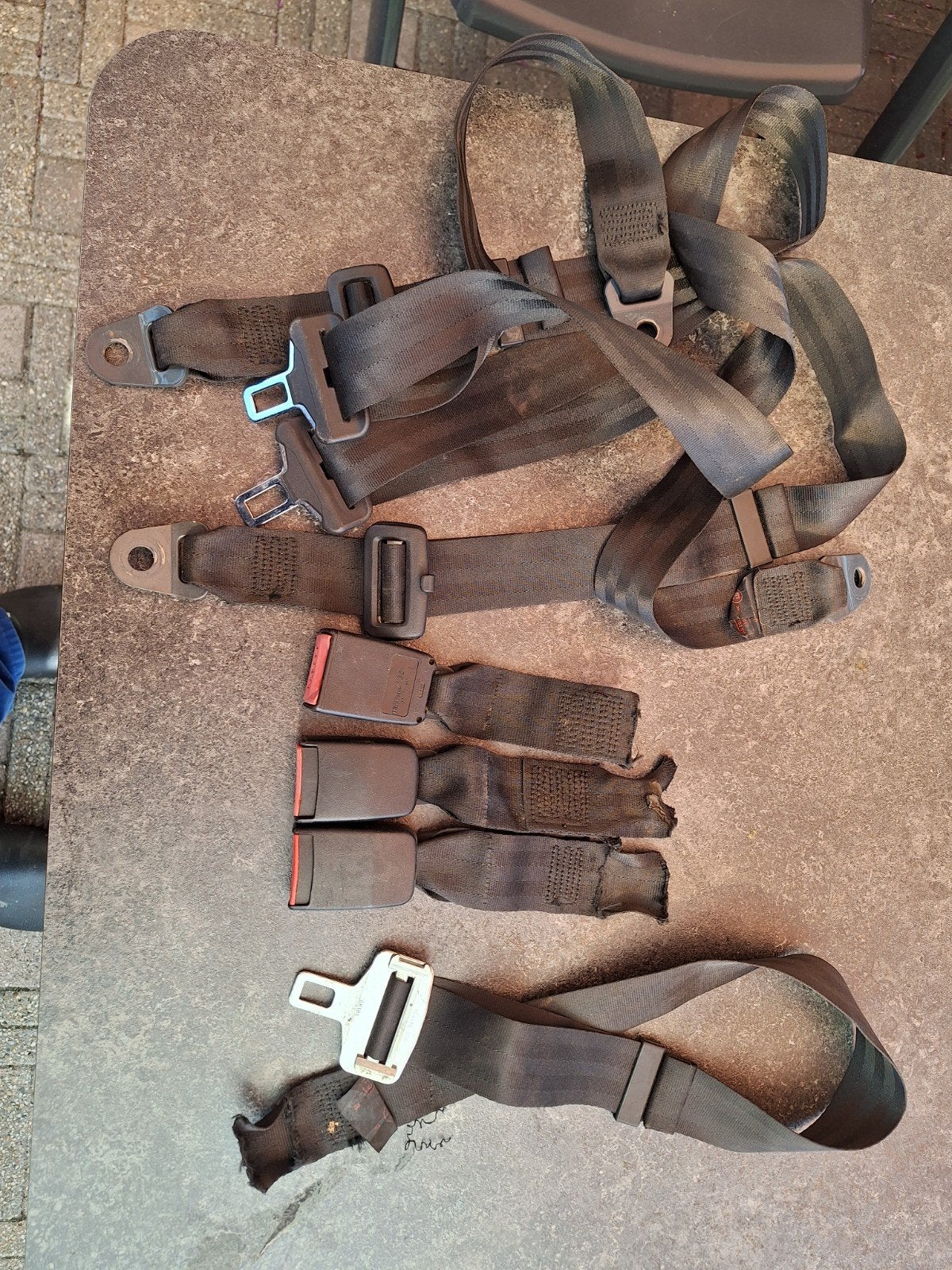 gordel set, Ophalen, Gebruikt