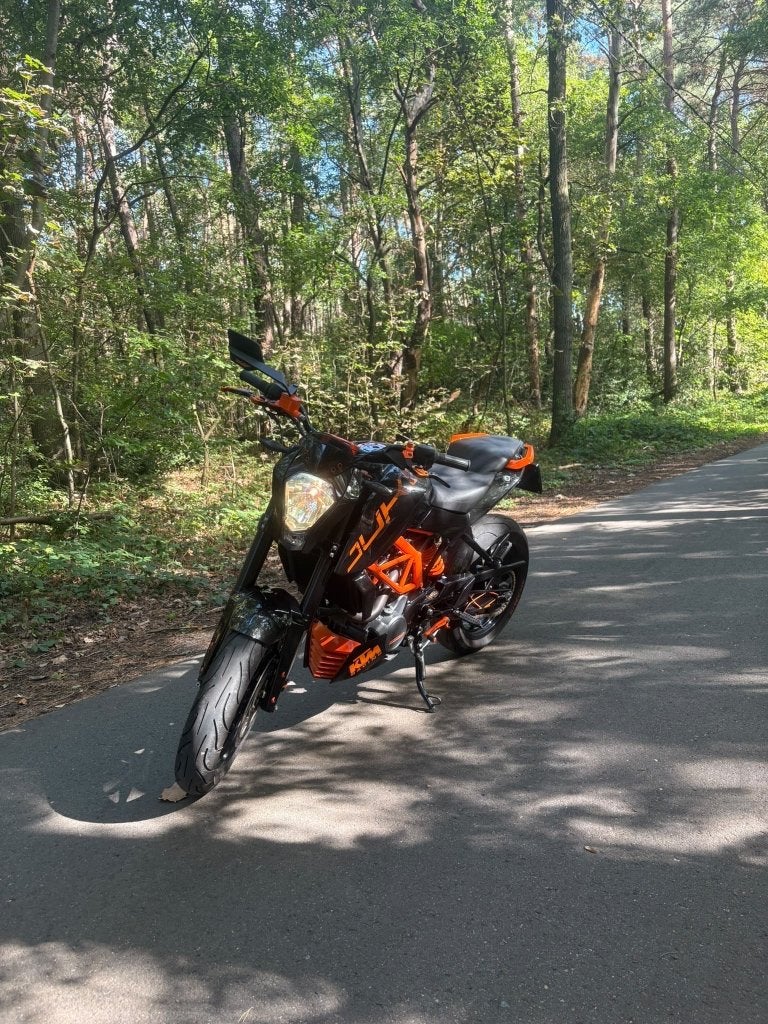 KTM Duke 125 (200) A1, Ophalen