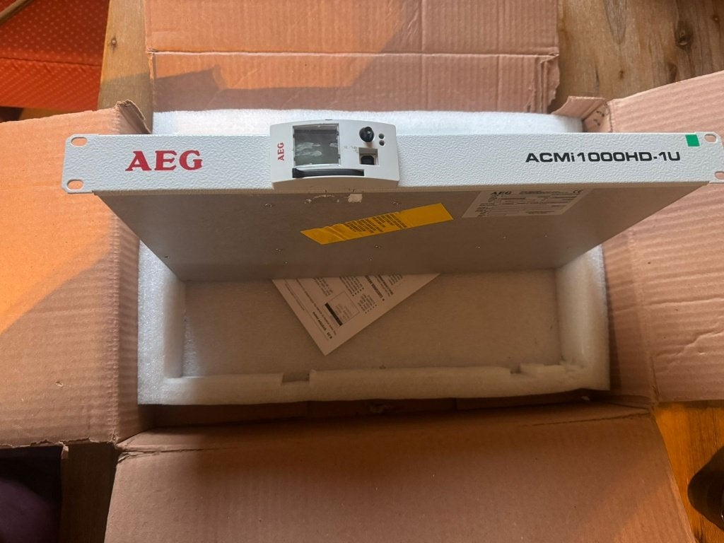 AEG ACM1000HD-1U 48V 1000W Rack Voeding, Computers en Software, Interne voedingen, Nieuw, Ophalen of Verzenden