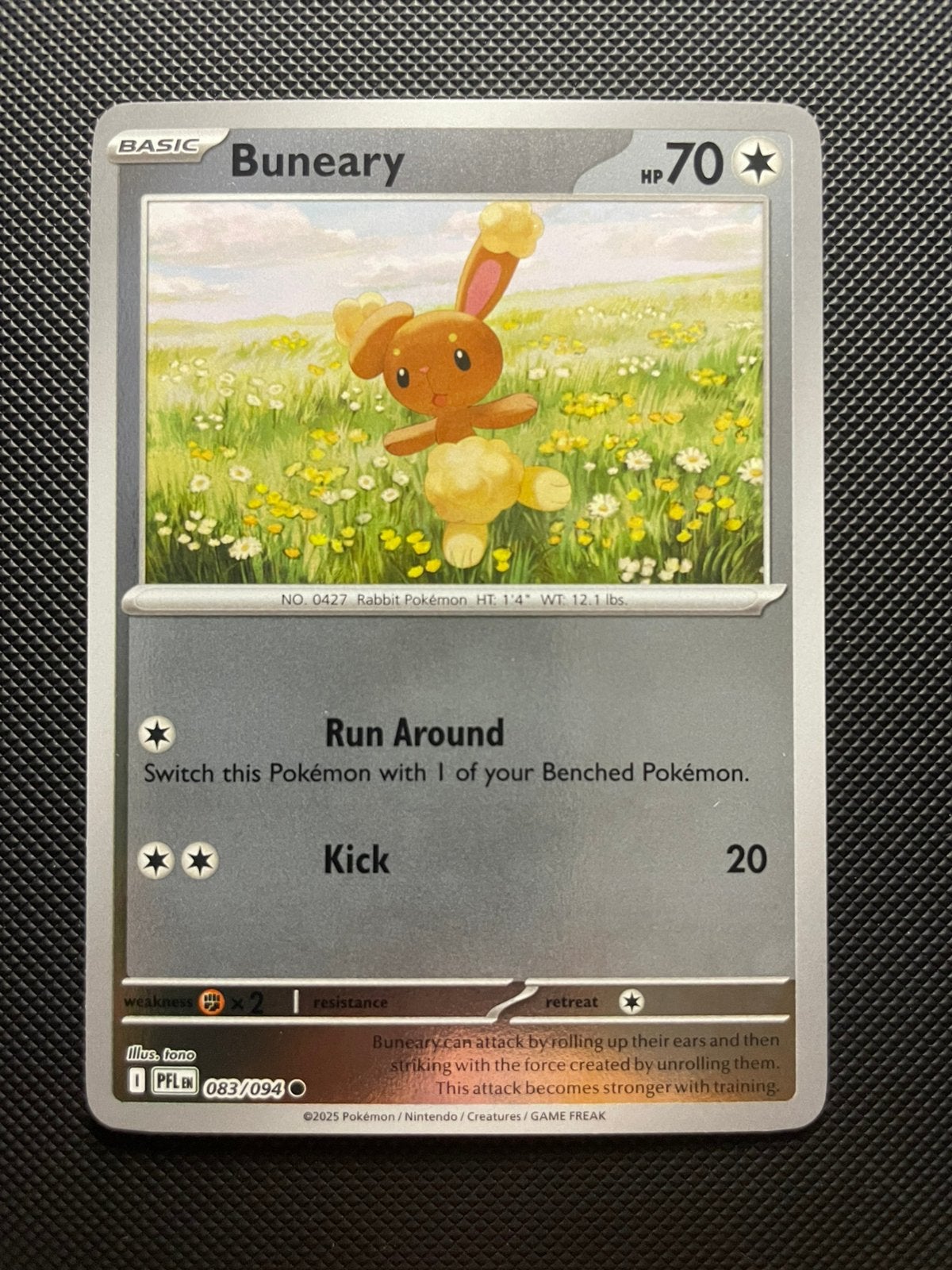 Buneary 083/094 Reverse Holo Phantasmal Flames Packfresh, Ophalen of Verzenden, Zo goed als nieuw