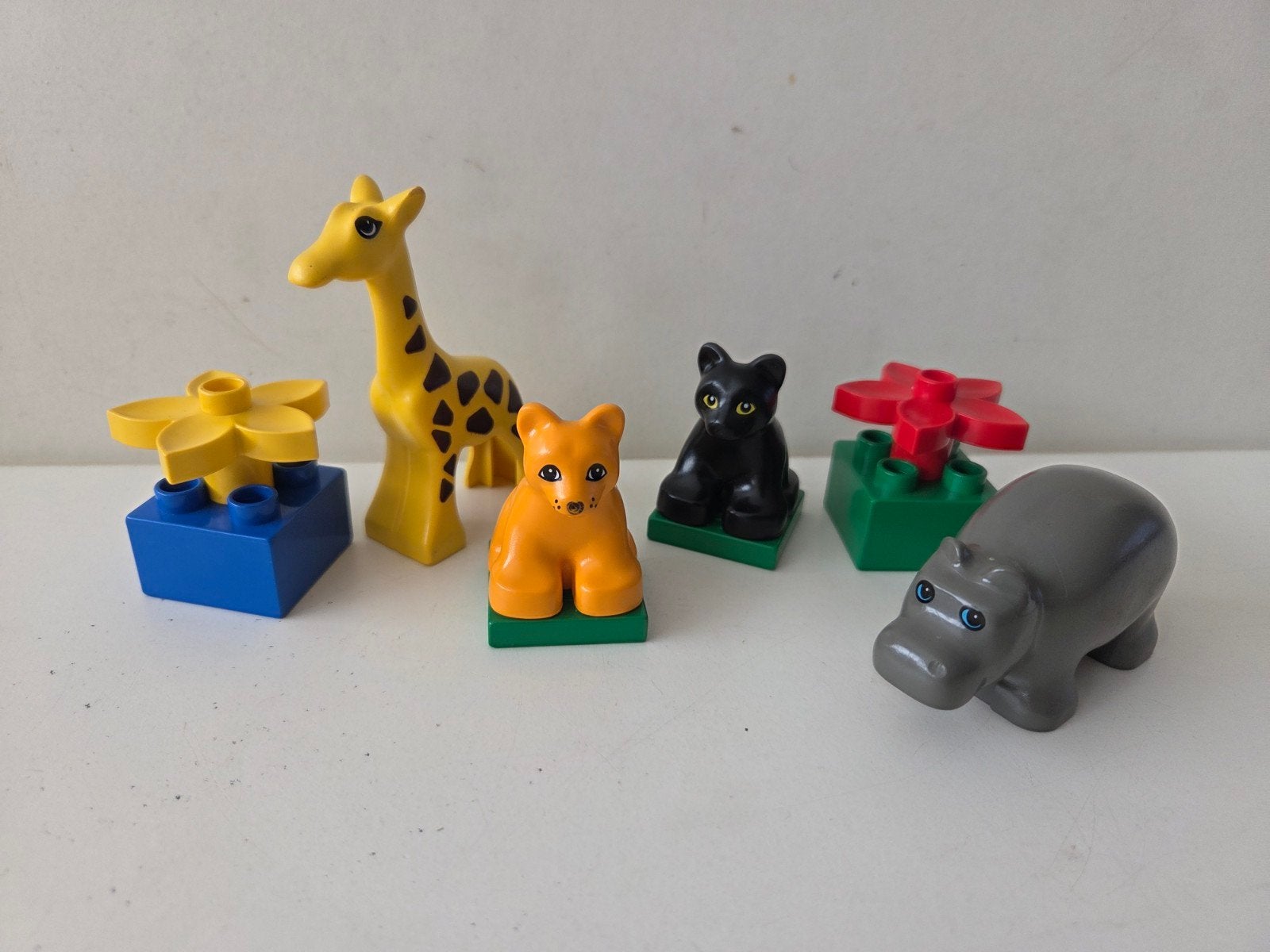 Vintage LEGO Duplo set 2862 - Babydieren - Compleet - (1998), Overige thema's, Ophalen of Verzenden, Zo goed als nieuw, Compleet
