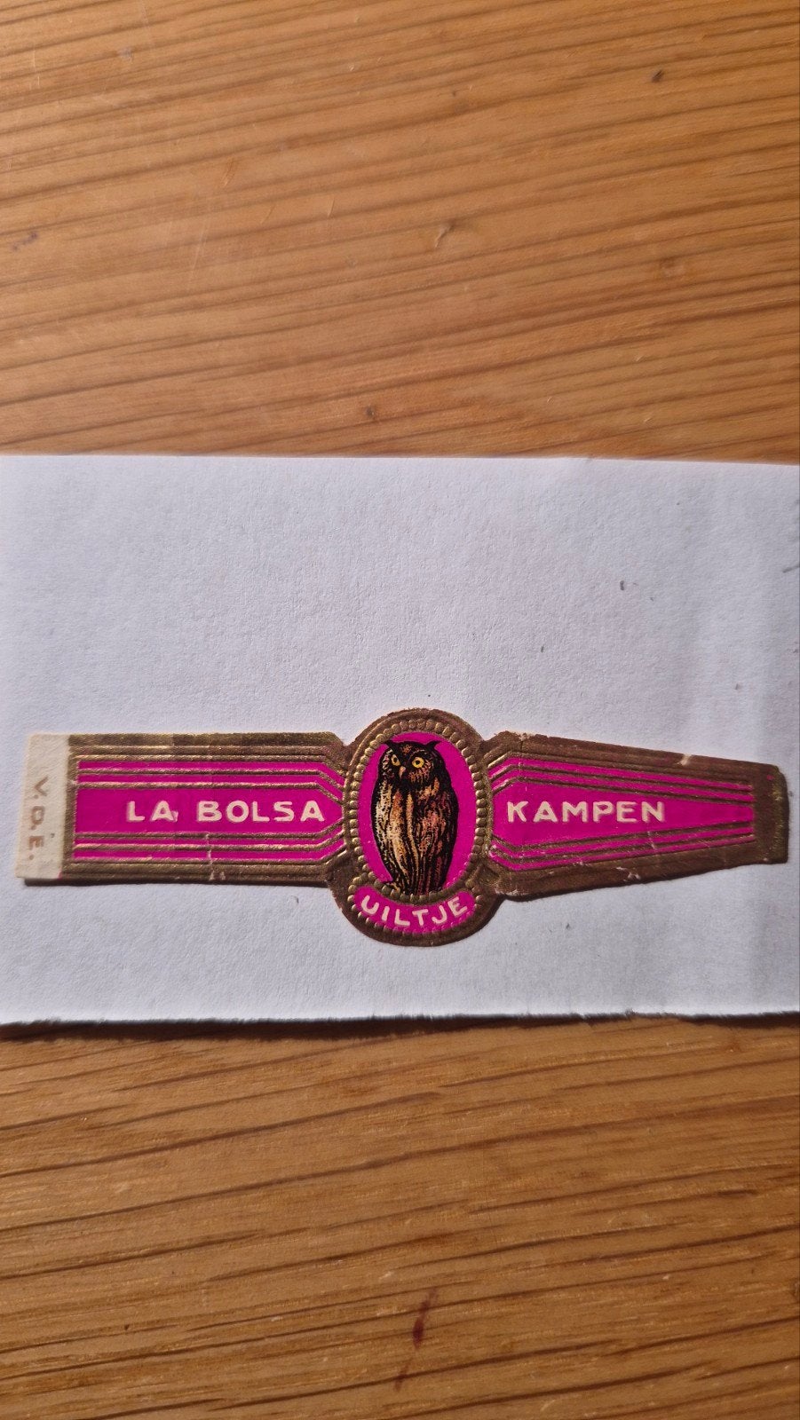Sigarenbanden, Ophalen, Sigarenbandjes