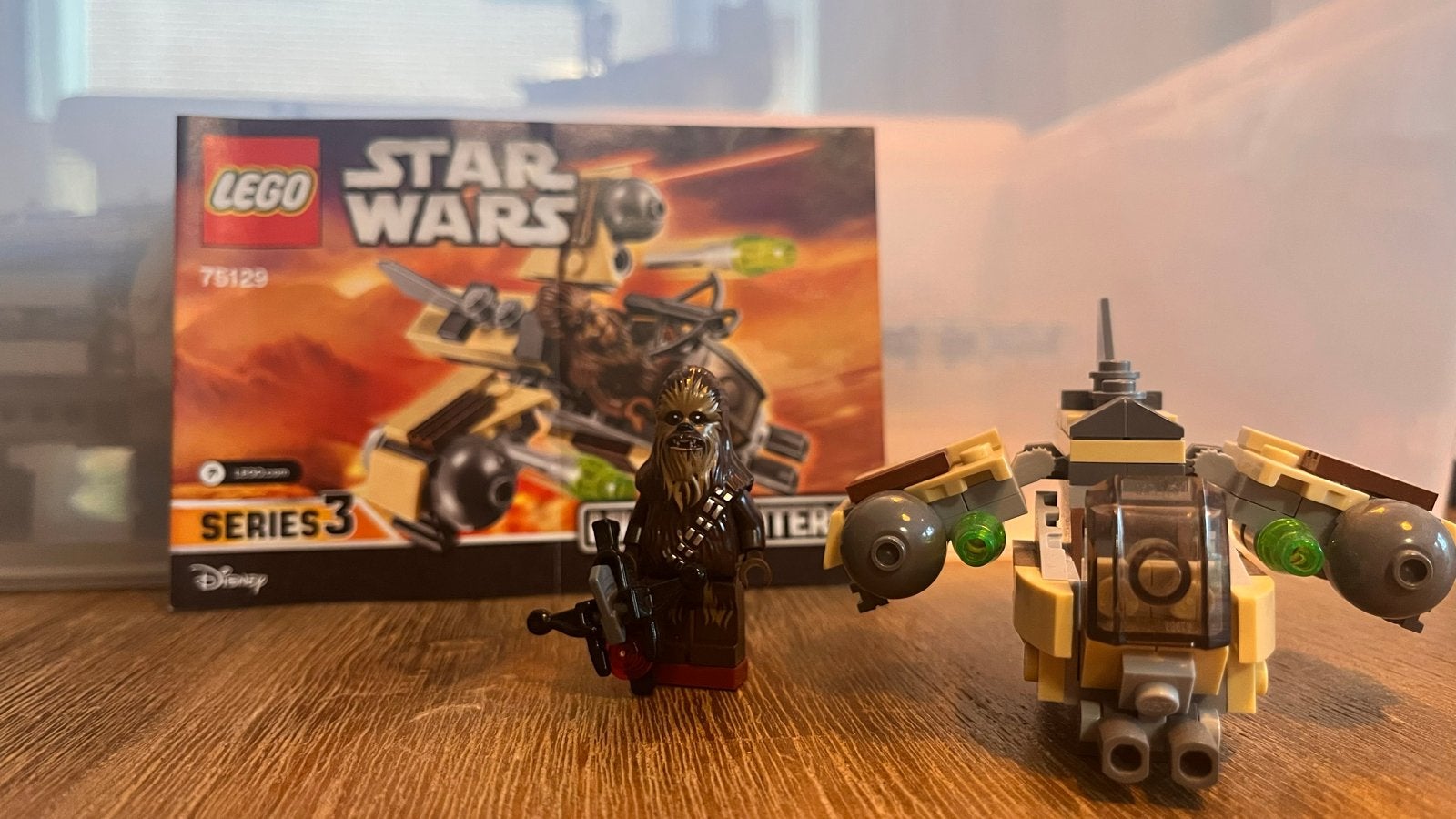 LEGO Star Wars 75129 Wookiee Gunship met Chewbacca, Ophalen of Verzenden, Gebruikt, Overige merken