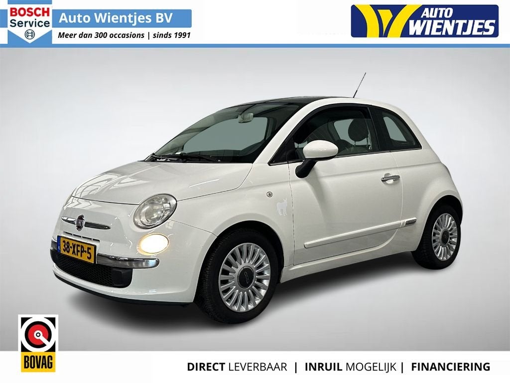 Fiat 500 0.9 TwinAir | Lounge | Airco | Pano, Auto's, Fiat, Voorwielaandrijving, Euro 5, Gebruikt, 31 €/maand