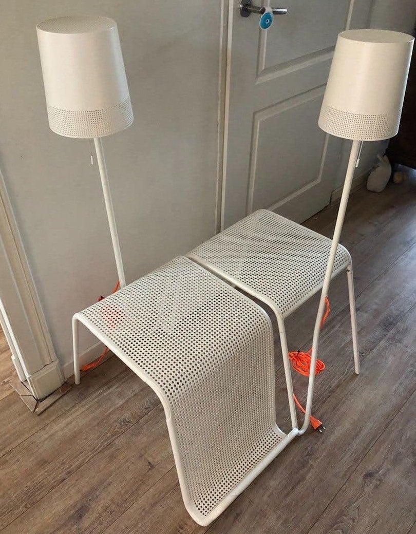 Vintage 2 IKEA PS 2014 bijzet tafels - Tomek Rygalik design, Ophalen, Minder dan 50 cm, Gebruikt, 50 tot 100 cm