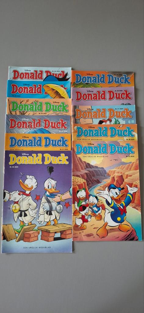 Donald Duck weekbladen 2020 - 11 stuks, Walt Disney, Ophalen of Verzenden, Zo goed als nieuw, Meerdere stripboeken