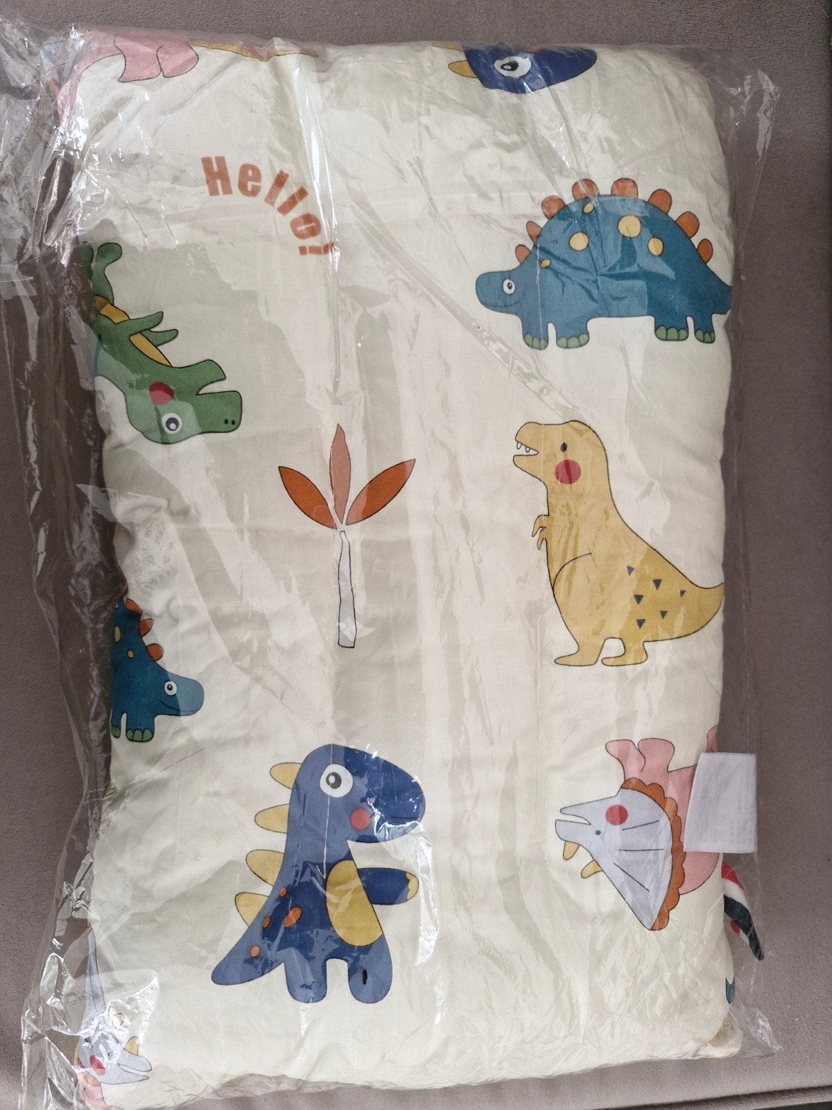Kleine kussens voor babybedje - dinosaurus print, Ophalen, Nieuw, Overige typen