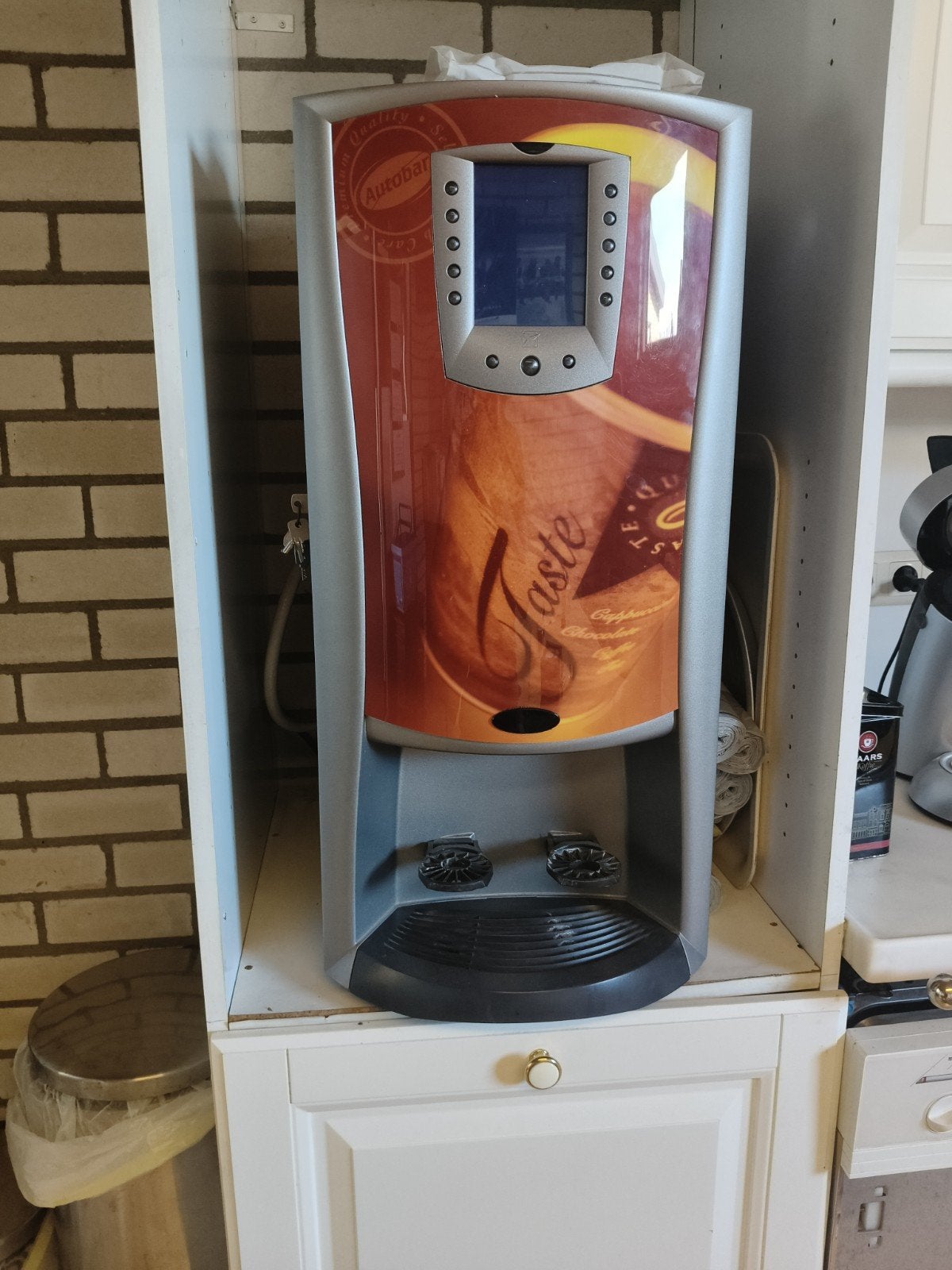 Autobar koffiezetapparaat voor bedrijven - Zo goed als nieuw, Koffiebonen, 10 kopjes of meer, Koffiemachine, Ophalen of Verzenden