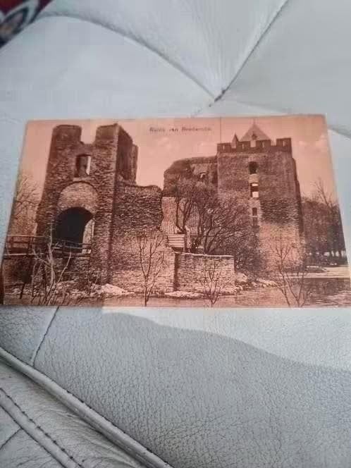 Oude Ansichtkaart Ruïne van Brederode Santpoort, Ophalen of Verzenden