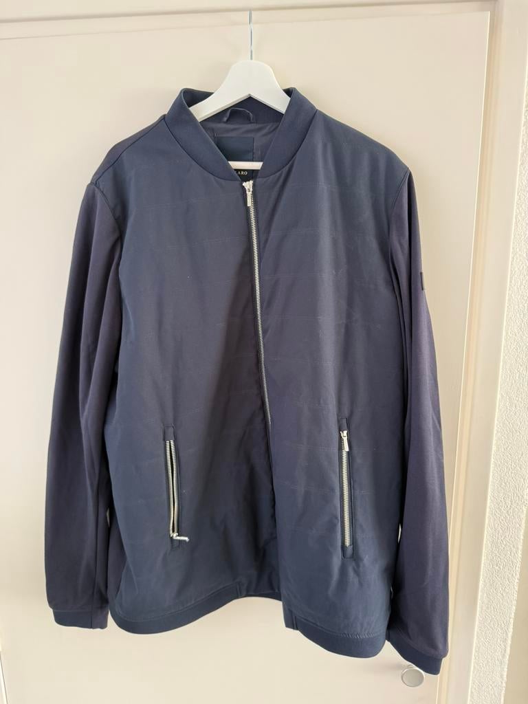 Cavallaro Napoli tussen jas jacket navy maat xxl, Ophalen of Verzenden, Zo goed als nieuw, Overige maten, Blauw