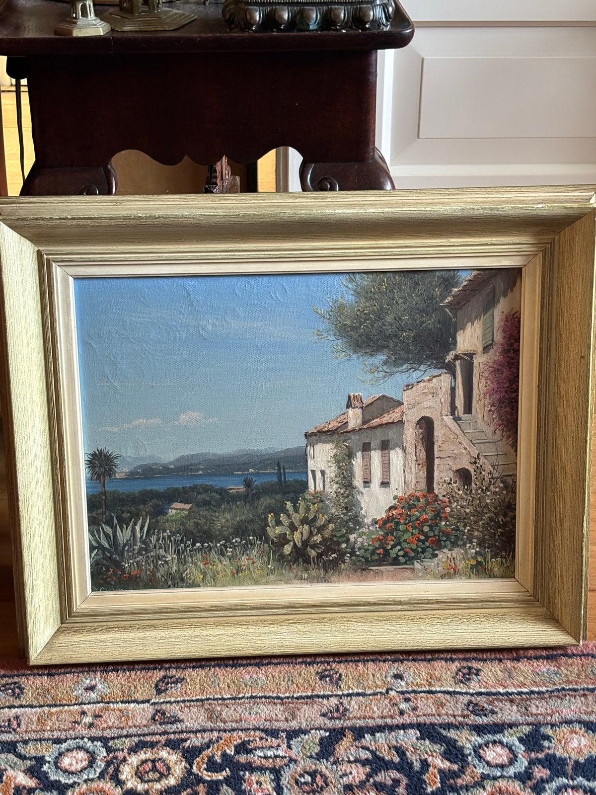 Schilderij Daniel Been - Mediterraan Landschap, Doek, Realistisch, Ophalen of Verzenden, Landschap