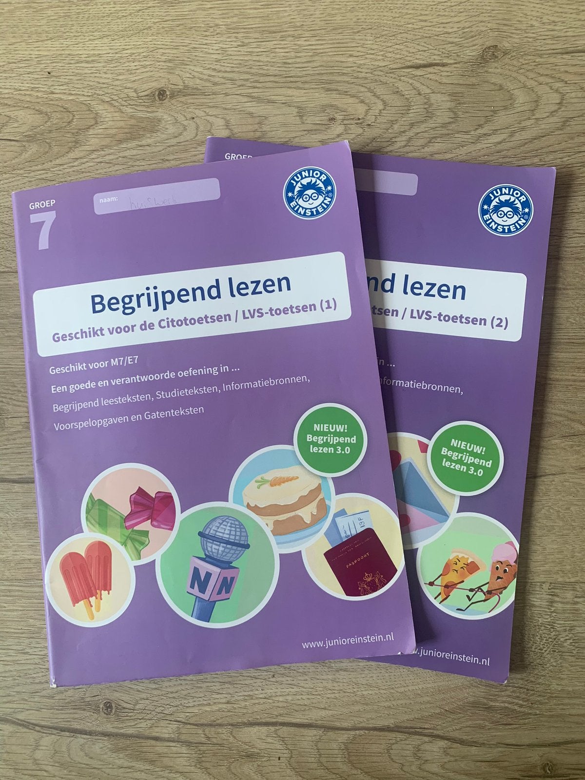 Citotoets groep 7 oefenboeken begrijpend lezen, Ophalen, Zo goed als nieuw, Overige niveaus, Nederlands