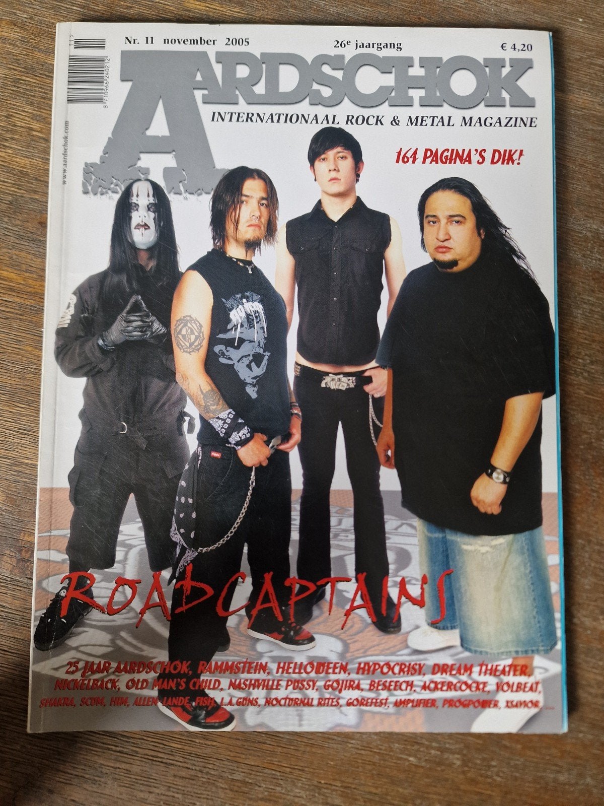 Old Man's Child Helloween Fish Gojira Rammstein Him Volbeat, Boeken, Ophalen of Verzenden, Zo goed als nieuw, Muziek, Film of Tv
