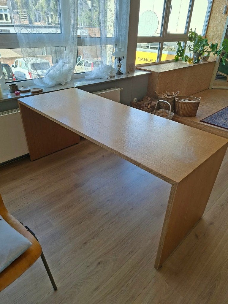 design tafel, Ophalen, Gebruikt, Eikenhout, 50 tot 100 cm