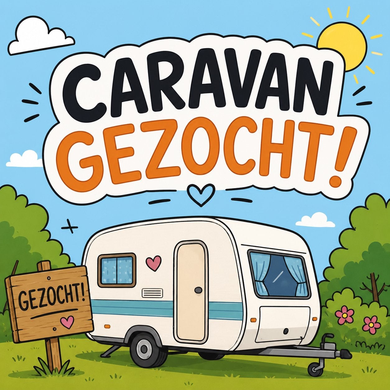 Leuke lichtgewicht caravan gezocht, Ophalen