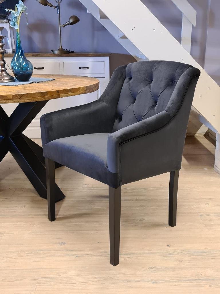 *ACTIE* Landelijke Eetkamerstoel Nikky Stel Zelf Samen (1), Overige kleuren, Ophalen of Verzenden, Stof, Vijf, Zes of meer stoelen