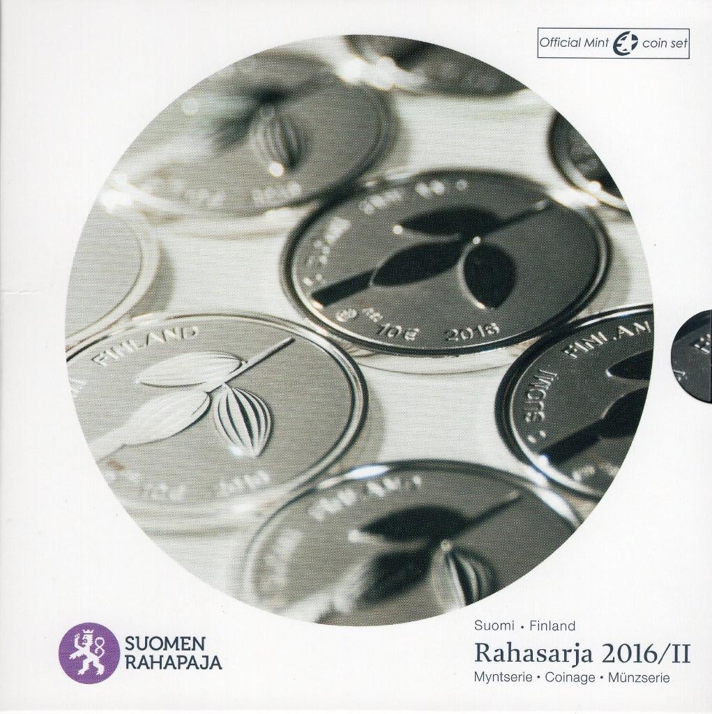 BU set Finland 2016 -1 ct t/m 2 euro CC- Blister Rahasarja 2, Verzenden, Finland, Overige waardes, Setje