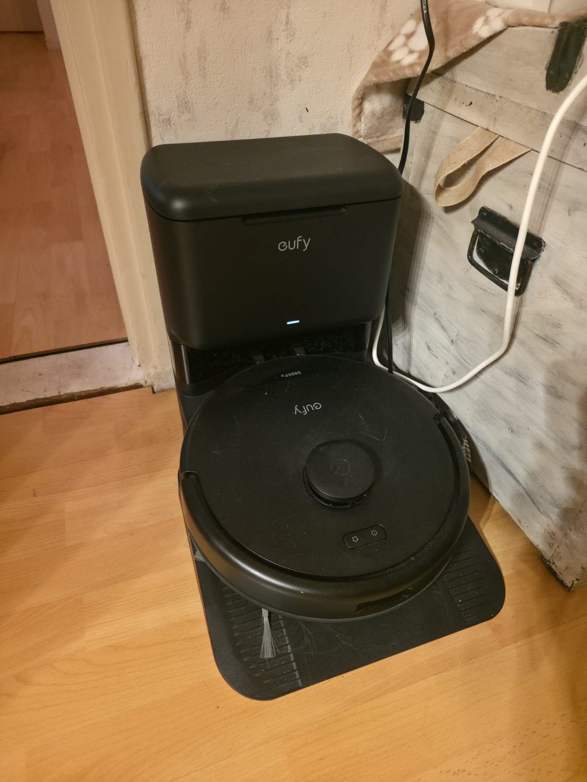 Eufy L60 Hybrid Robotstofzuiger met zelflegende station, Stofzak, Overige merken, Bedienbaar via app, Ophalen of Verzenden