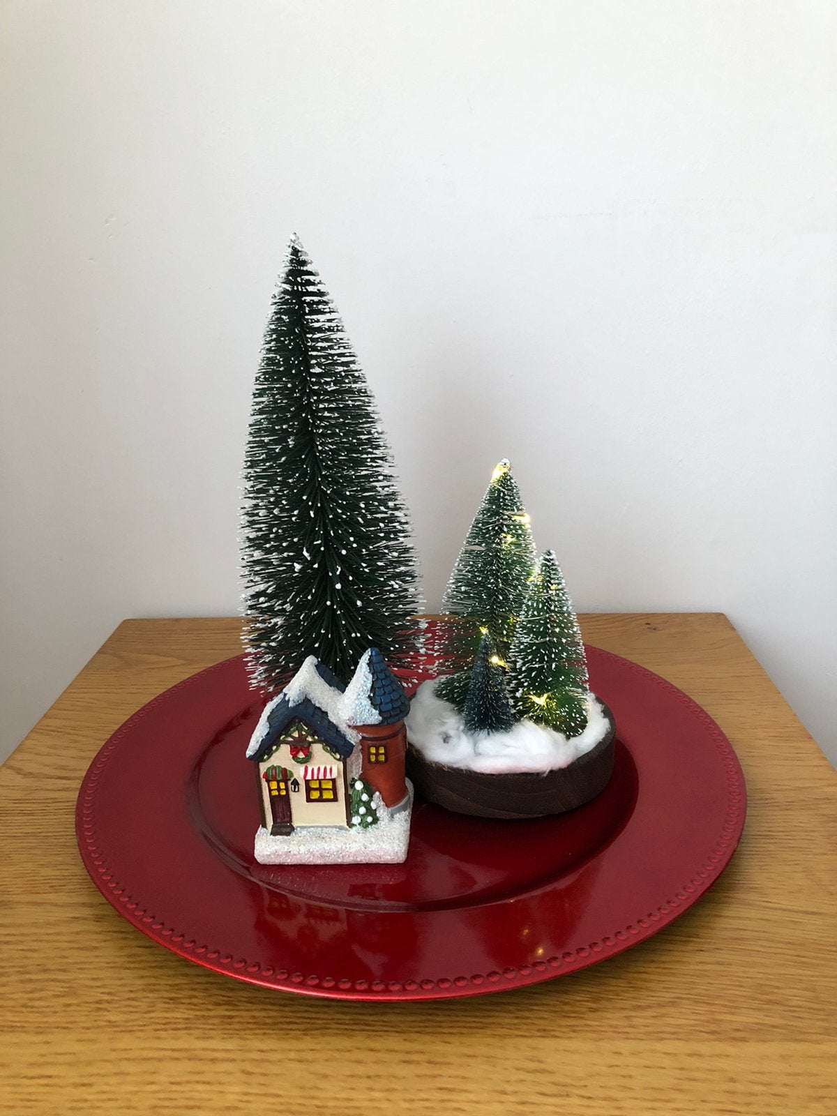 Leuk voor op tafel kerstdecoratie, Diversen, Ophalen, Zo goed als nieuw