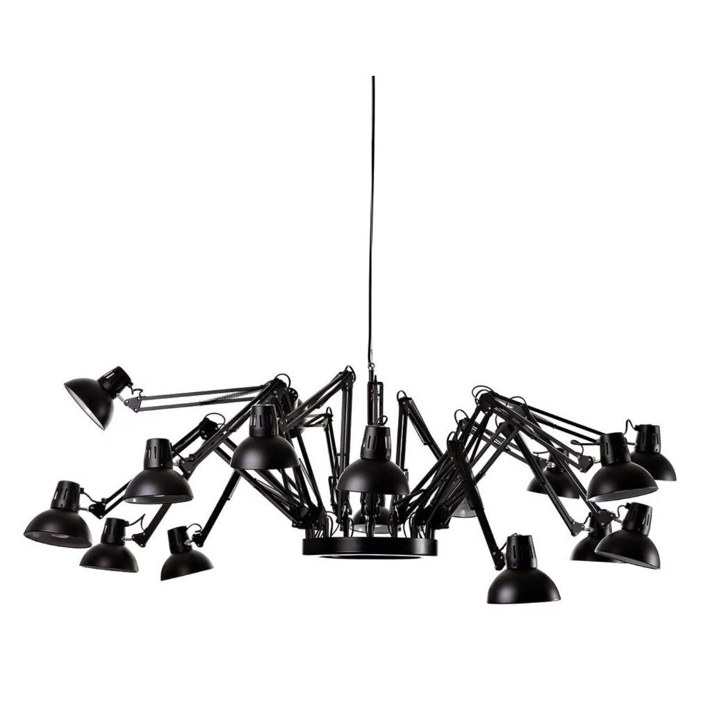 MOOOI Dear Ingo High-end hanglamp zwart gepoedercoat, Waterstad 23, High-end Furniture, Zo goed als nieuw, Metaal