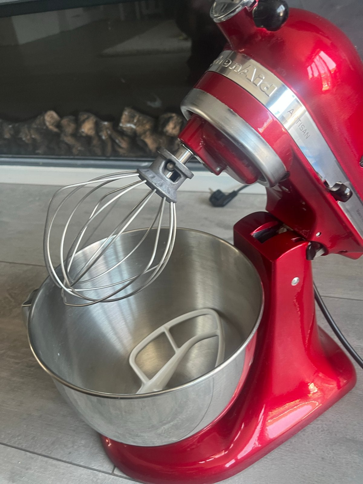 KitchenAid Artisan Keukenmachine met onderdelen, Ophalen, 4 liter of meer, Gebruikt, 3 snelheden of meer