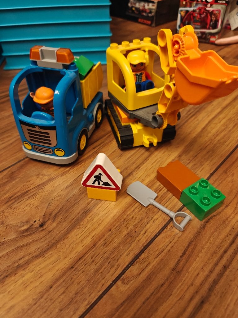 Lego duplo 10812 rupsband en graafmachine, Overige thema's, Compleet, Ophalen of Verzenden, Zo goed als nieuw