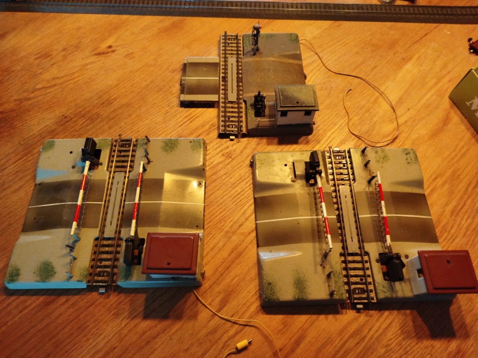 Märklin Spoorwegovergang met slagbomen - 3 stuks, Ophalen of Verzenden, Gebruikt, Overige typen, Märklin
