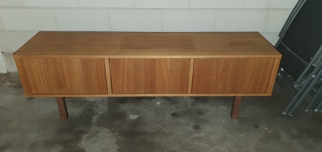 Ikea stockholm tv meubel walnoot 160-40-50, Ophalen, 150 tot 200 cm, Zo goed als nieuw, Minder dan 100 cm