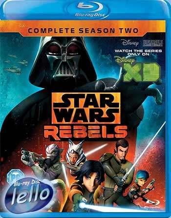 Blu-ray: Star Wars Rebels, Seizoen 2 (2015-16) 2-disc KC UK, Cd's en Dvd's, Ophalen of Verzenden, Nieuw in verpakking, Tv en Series