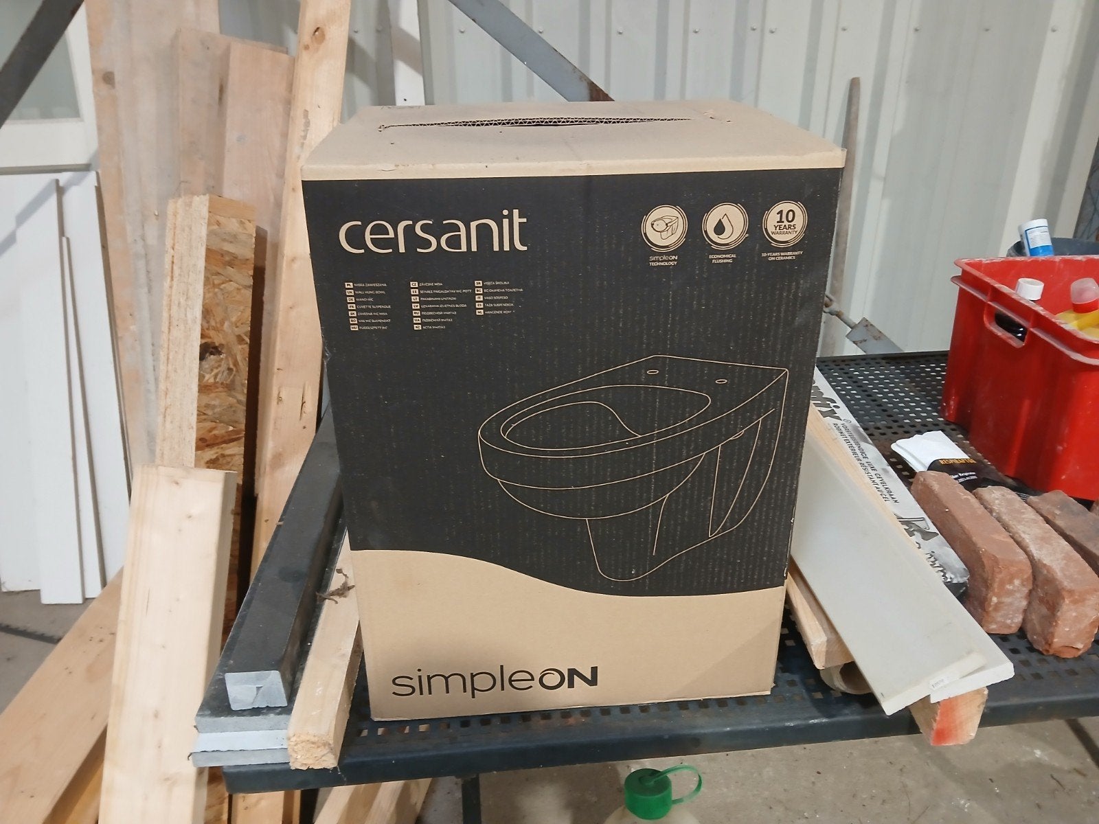 Cersanit SimpleON wandcloset - Nieuw in doos, Ophalen of Verzenden, Nieuw, Overige typen