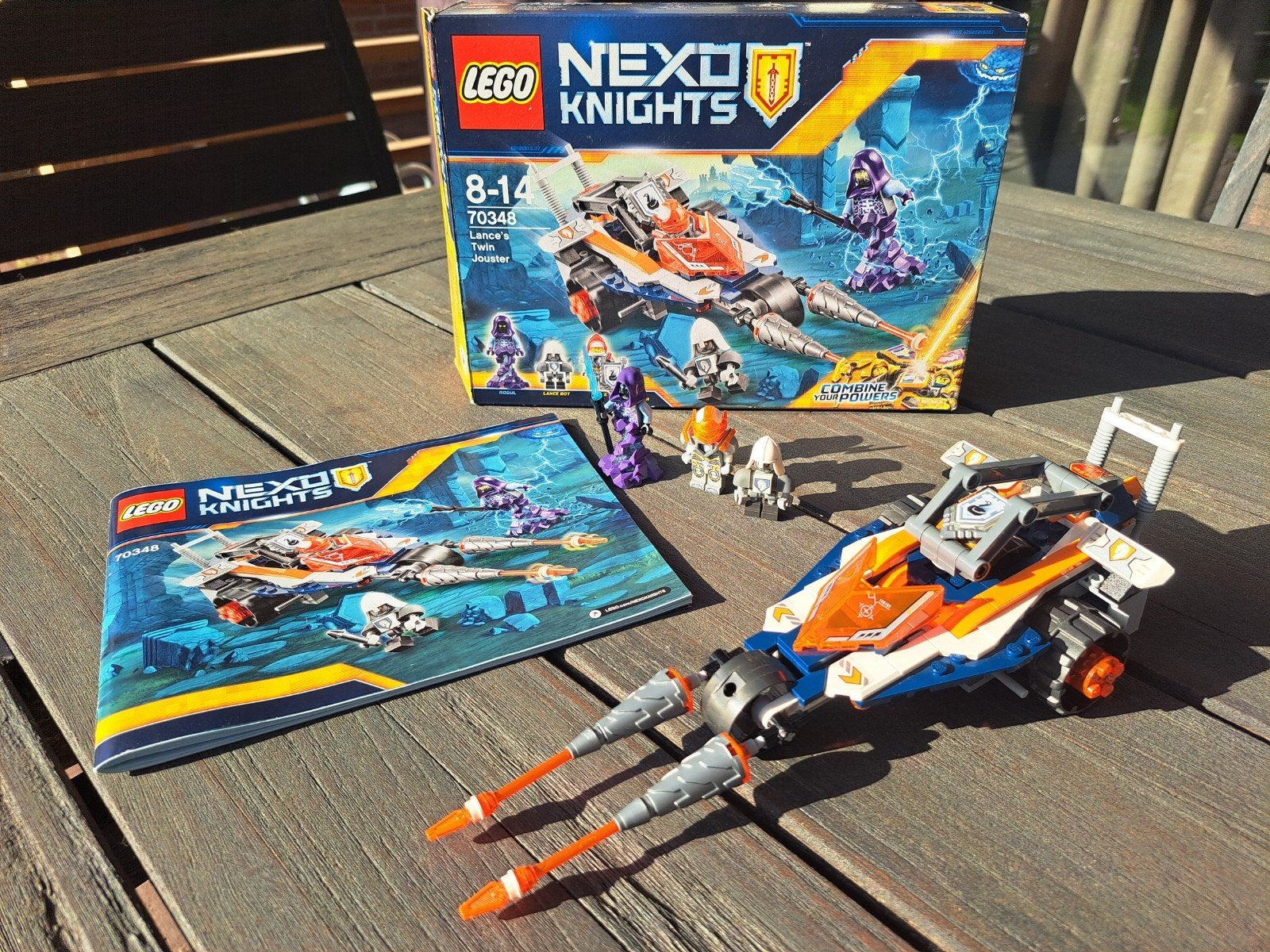 Lego nexo knights 70348, Ophalen of Verzenden, Zo goed als nieuw