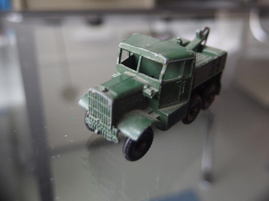 Matchbox Scammel Breakdown truck no 64 (1959-1965), Ophalen of Verzenden, Gebruikt, Bus of Vrachtwagen