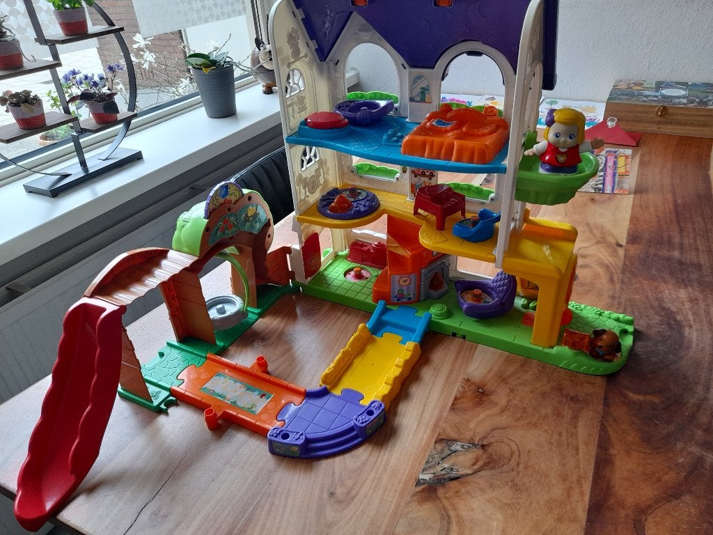 Vtech - Vrolijke vriendjes speelhuis, Kinderen en Baby's, Speelgoed | Vtech, Ophalen, Gebruikt, 6 maanden tot 2 jaar