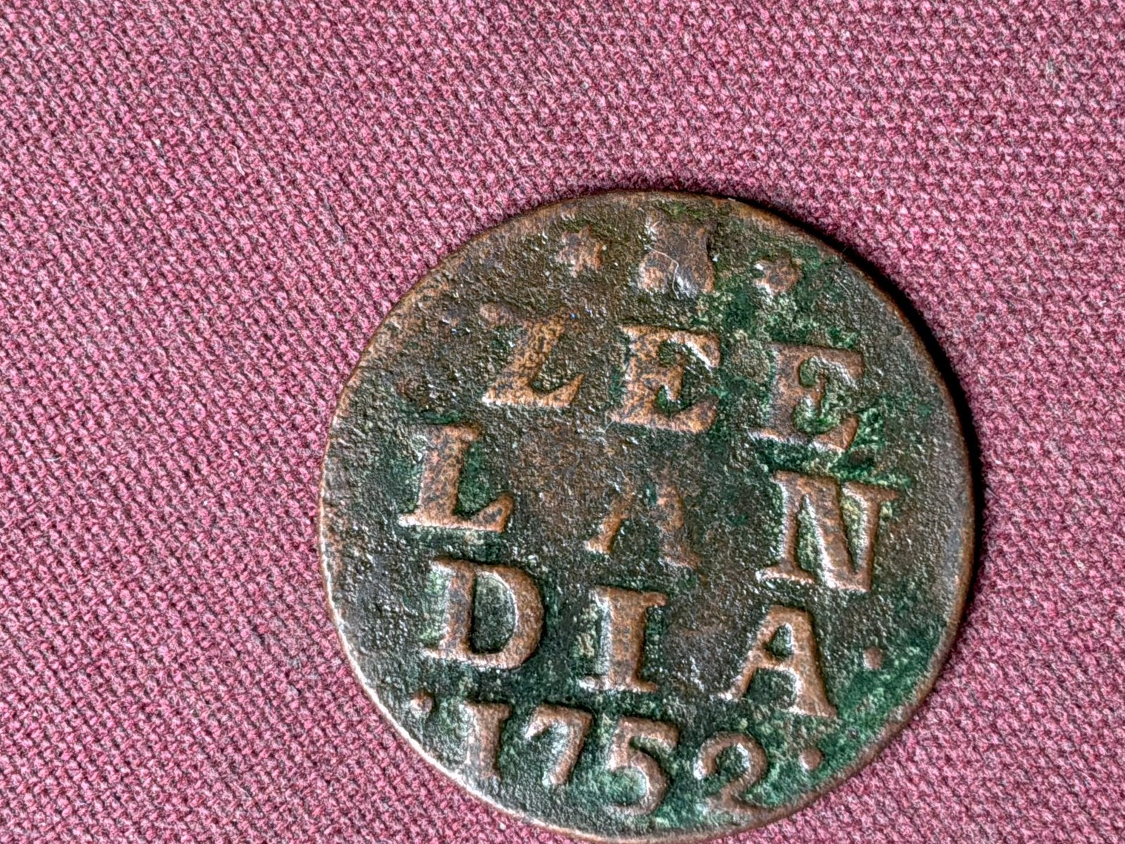 Schaarde duit zeeland 1752, Ophalen of Verzenden, Vóór koninkrijk, Overige waardes
