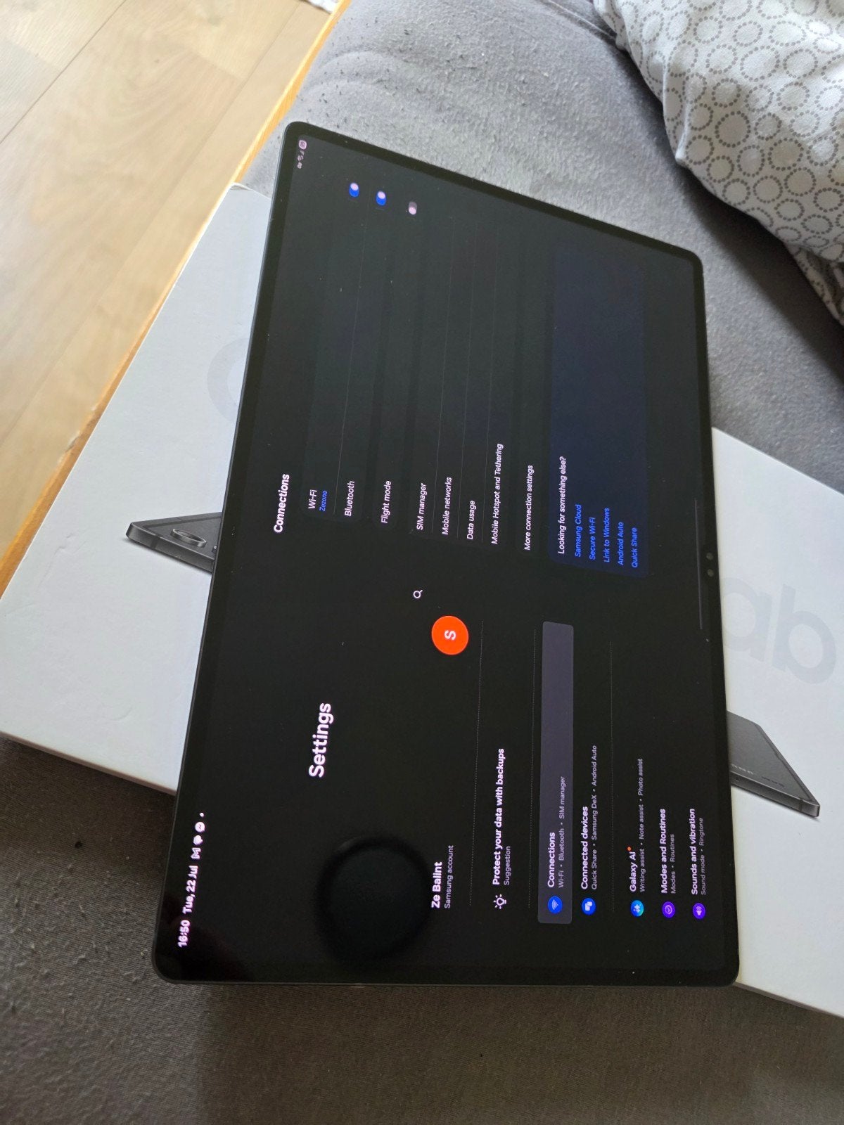 Samsung Galaxy Tab S9 Ultra 5G - Zo goed als nieuw, Computers en Software, 13 inch of meer, Verzenden, Gps, Galaxy Tab S9 Ultra 5G