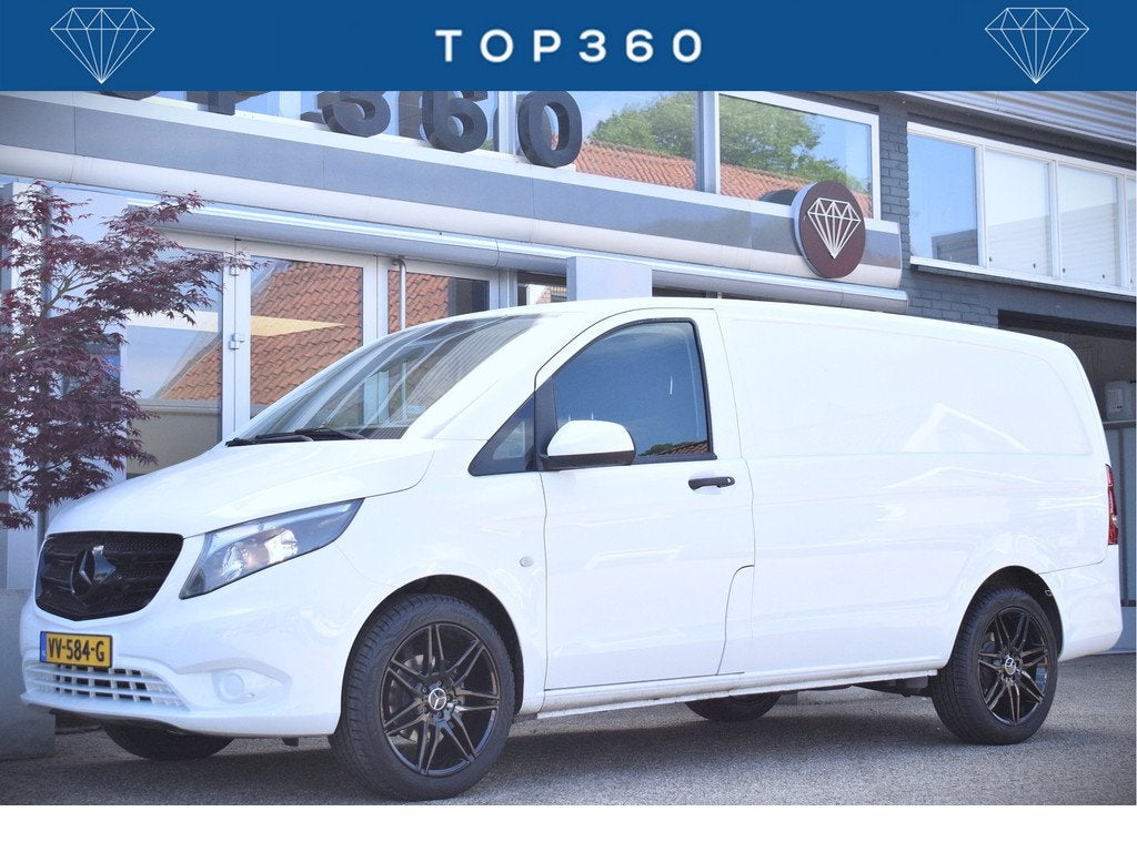 Mercedes-Benz Vito 114 CDI Lang | OrigNL NAP Trekhaak | Bump, Auto's, Automaat, Euro 5, Gebruikt, Zwart
