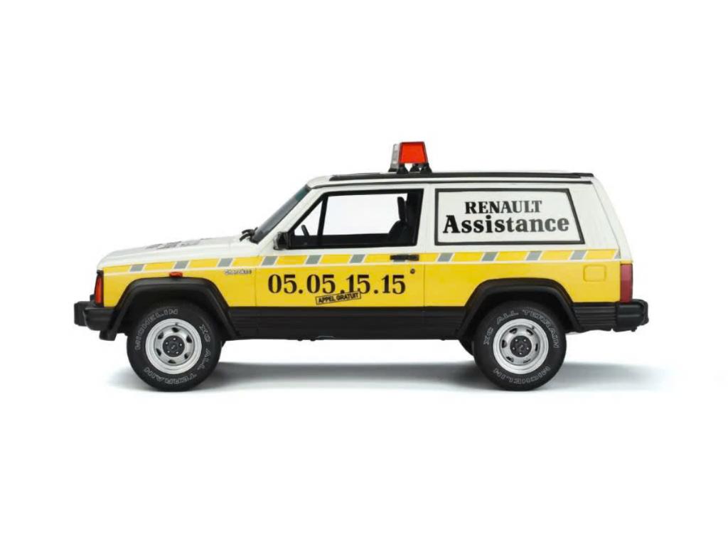Jeep Cherokee Renault Assistance 1989 1/18 OTTO ref. OT939, Hobby en Vrije tijd, Modelauto's | 1:18, Verzenden, Nieuw, Auto, OttOMobile