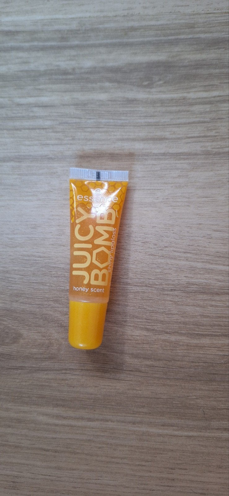 Essence Juicy Bomb Shiny Lipgloss - Honey Scent, Lippen, Verzenden, Geel, Nieuw